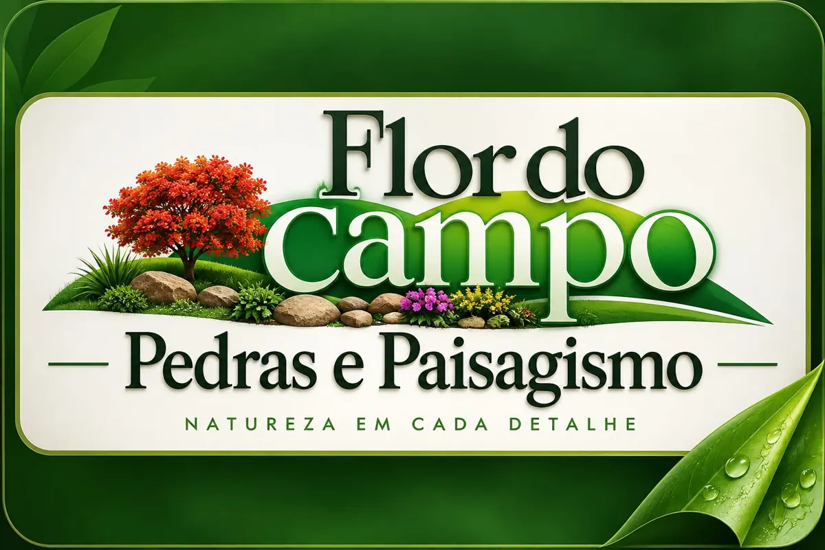 Logo Flor do Campo Pedras e Paisagismo